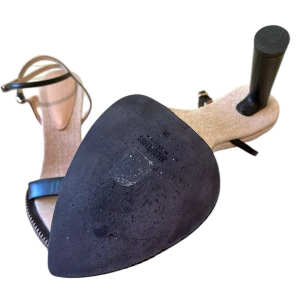 ✨JACQUEMUS✨Black Novio Heel Sandals - Picture 12 of 12